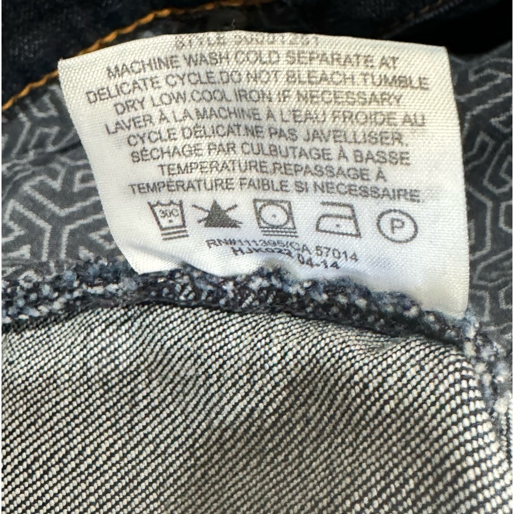 Tory Burch Super Skinny 7.5  Rise Jeans Size 25 - Picture 5 of 5